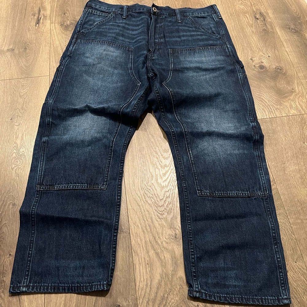 AEO Dark Denim Carpenter Jeans